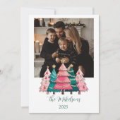 Foto Pink Forest Weihnachten (Vorderseite)