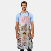 Foto Pink Monogramm Schürze (Getragen)