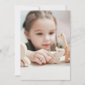 Foto Pink Preschool Teddy Bären Abschluss Einladung (Rückseite)