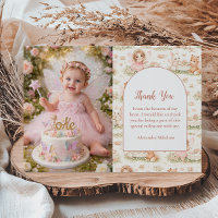 Foto Pinke Whimsical-Fee zum Geburtstag