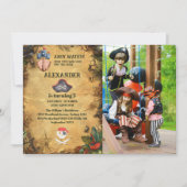 Foto Pirate Geburtstagsparty Einladung (Vorderseite)