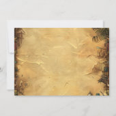 Foto Pirate Geburtstagsparty Einladung (Rückseite)