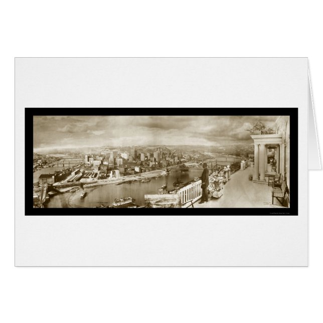 Foto Pittsburgh 1909 (Vorderseite (Horizontal))