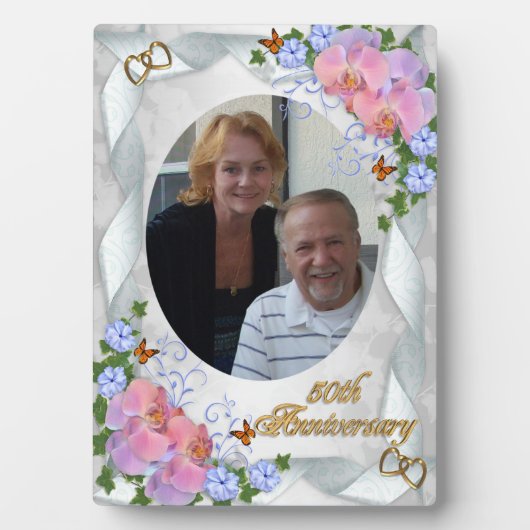 Foto-Plakette zum 50. Jahrestag Fotoplatte (Vorderseite)