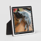 Foto Plaque Black Border HAMbWG Fotoplatte (Vorderseite)