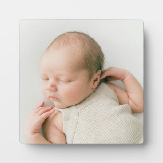 Foto Plaque Fotoplatte (Vorderseite)