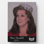 Foto Plaque Fotoplatte (Vorderseite)