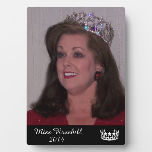 Foto Plaque Fotoplatte (Vorderseite)