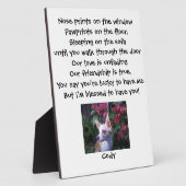 Foto Plaque Fotoplatte (Seite)