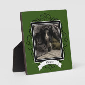 Foto Plaque in beliebiger Farbe Fotoplatte (Vorderseite)