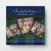 FOTO PLAQUE - Miller TARTAN - Weihnachtsgeschenk Fotoplatte (Vorderseite)