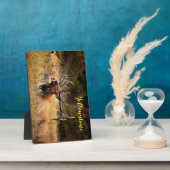 Foto Plaque-Yellowstone-Elch Fotoplatte (Seite)