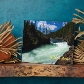 Foto Plaque-Yellowstone Fluss Fotoplatte (Seite)