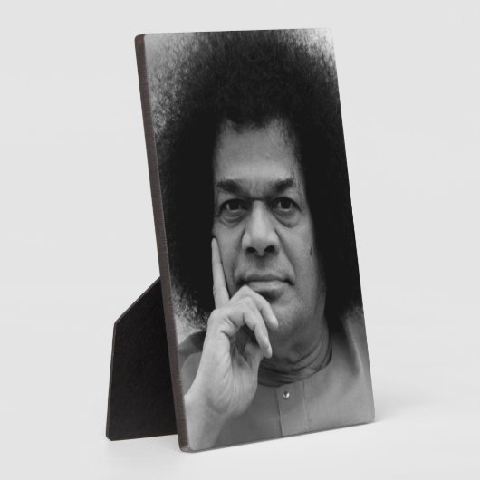 Foto Plaques mit Esel Sathya Sai Baba Fotoplatte (Seite)