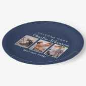 Foto-Platte für überraschendes Party Pappteller (Schrägansicht)