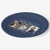 Foto-Platte zum 30. Pappteller (Schrägansicht)