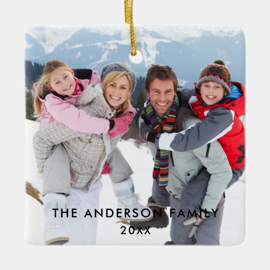 Foto-Platz Keramikornament (Vorderseite)