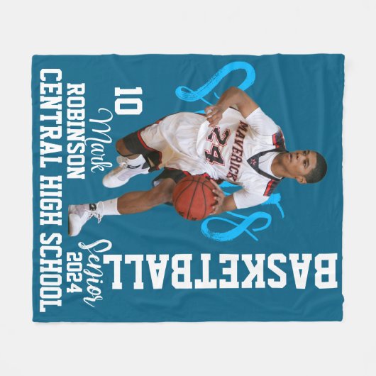 Foto Player Game Fleecedecke (Vorderseite (Horizontal))