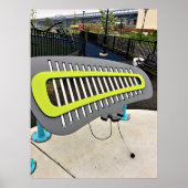 Foto Playground Xylophone Poster (Vorne)