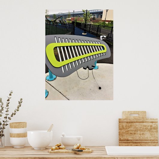 Foto Playground Xylophone Poster (Küche)