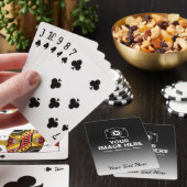 Foto Plus Benutzerdefinierte Nachricht Spielkarten (In Situ)