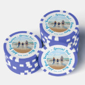 Foto-Poker-Chips und benutzerdefinierter Text Pokerchips (Stapel)