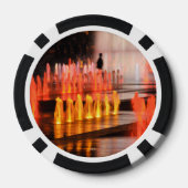 Foto-Pokerjeton, männliche Figur Pokerchips (Rückseite)