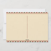 Foto Polar Express Weihnachtskarte Feiertagskarte (Rückseite)