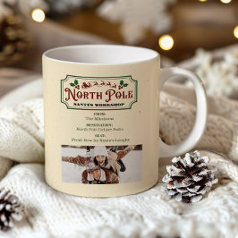 Foto Polar Express Weihnachtskarte Kaffeetasse