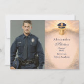 Foto Polizeiakademie Ehrengraduationsfeier Ankündigung (Vorderseite)