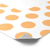 Foto Polka Dots Graduation Party Willkommen Poster (Ecke)