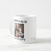 Foto Poppy/ Garnelen PERSONALISIEREN Tasse (Vorderseite Links)