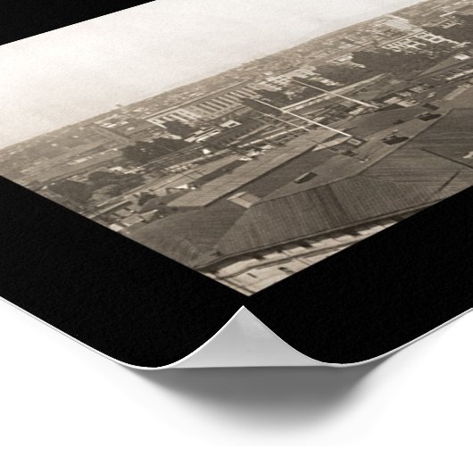 Foto Portland ODER Panorama 1923 Poster (Ecke)