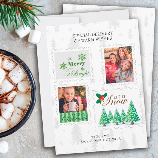 Foto Porto Briefmarke Sonderlieferung Warme Wünsch