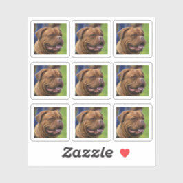 Foto Portrait DIY Aufkleber