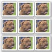 Foto Portrait DIY Aufkleber (Vorderseite)