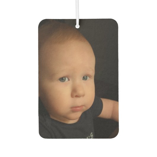 Foto Portrait Picture Car Air Freshener Autolufterfrischer (Vorderseite)