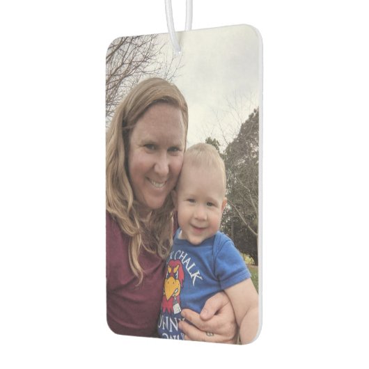 Foto Portrait Picture Car Air Freshener Autolufterfrischer (Links)