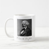 Foto Portrait von Frederick Douglass Kaffeetasse (Links)