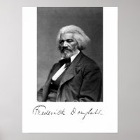 Foto Portrait von Frederick Douglass