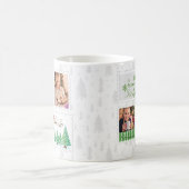Foto Postage Briefmarke Grüner Weihnachtsbaum Kaffeetasse (Mittel)