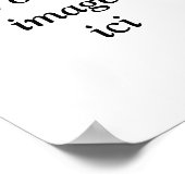 Foto Poster (Ecke)