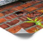 Foto-Poster aus Red Brick Walls & Arches Poster (Ecke)