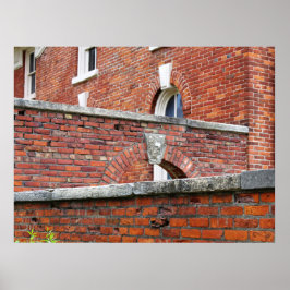 Foto-Poster aus Red Brick Walls & Arches Poster