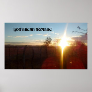 Foto/Poster der Dominikanischen Republik Poster