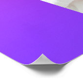 Foto-Poster des ersten Jahres des Kindes Monatszei Poster (Ecke)