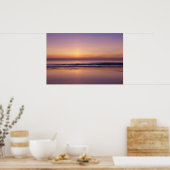 Foto-Poster drucken von Ocean Beach Sunrise Poster (Küche)