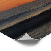 Foto-Poster drucken von Ocean Beach Sunrise Poster (Ecke)