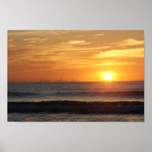 Foto-Poster drucken von Ocean Beach Sunrise Poster