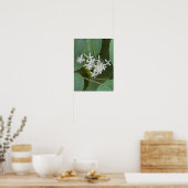 Foto-Poster für weiße Wildblumen Poster (Küche)
